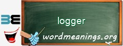 WordMeaning blackboard for logger